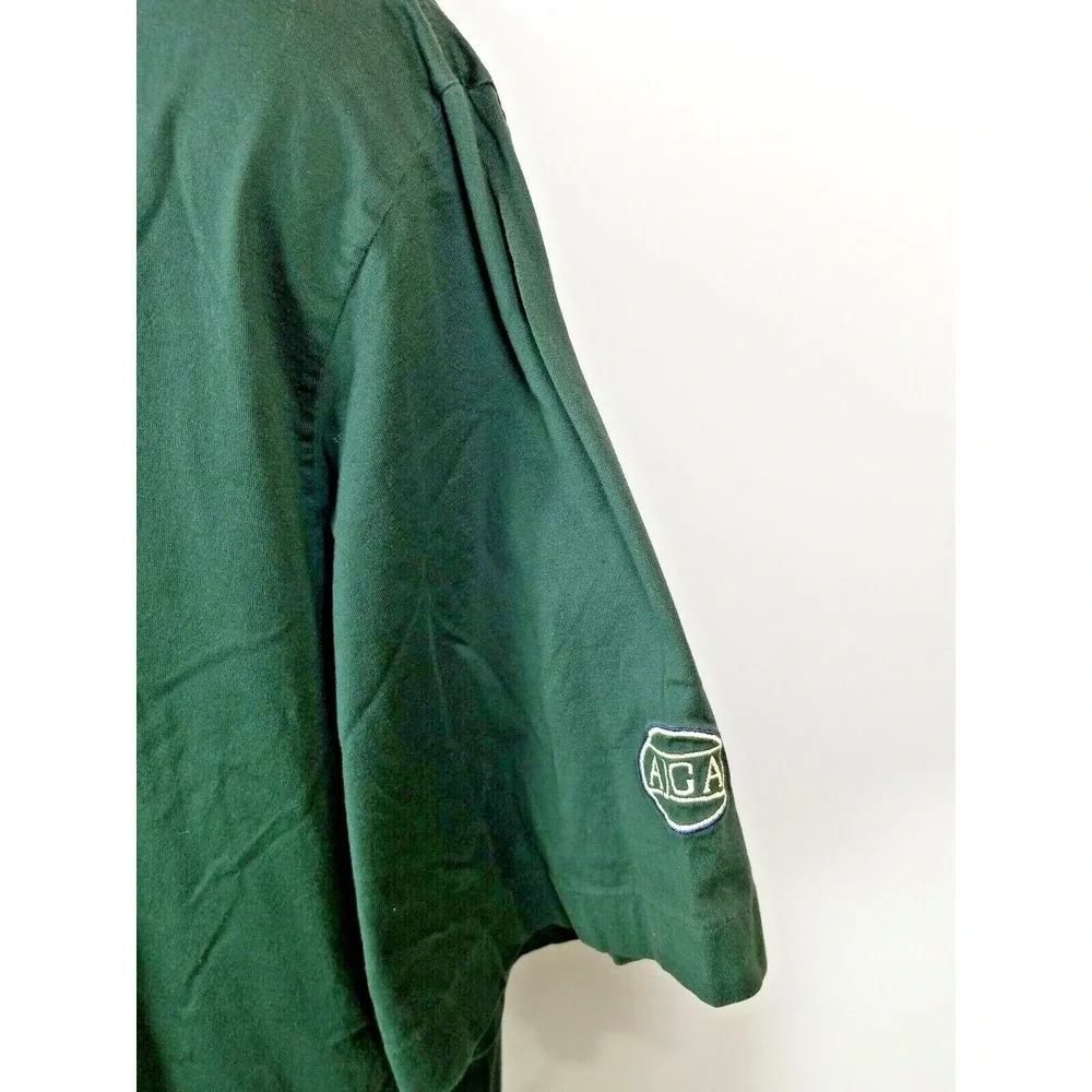 POLO GOLF Ralph Lauren Men's XL Shirt Green Short Sleeve AJGA